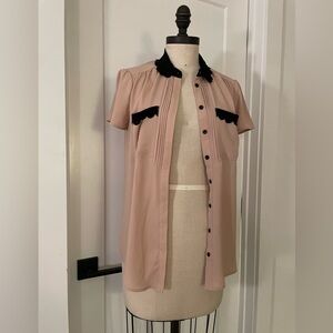 HD in Paris (Anthropologie brand) sz 0 Blouse